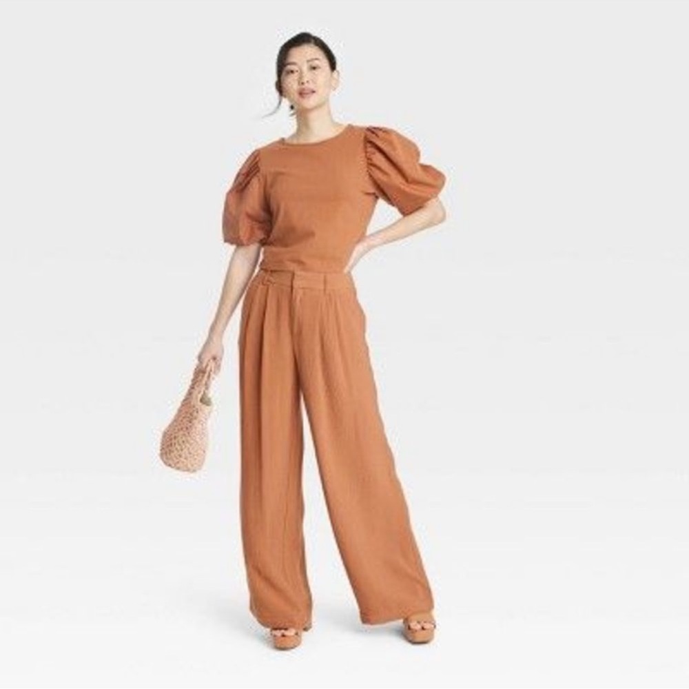 A New Day Women's High-Rise Wide Leg Pants